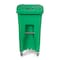 Toter 32 Gal. Lime Green Organics Trash Can with Wheels and Lid ACG32 - alternate 7